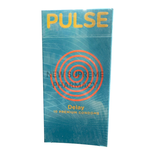 Pulse Delay Premium Condoms 10's