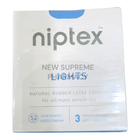Niptex Light Condom 3'S