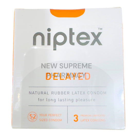 Niptex Delayed Condoms 3's